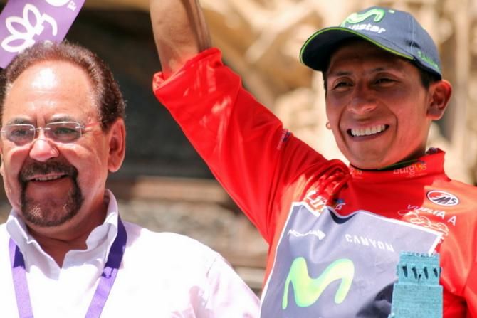 Nairo Quintana (Movistar Team), winner of the Mountains Classification