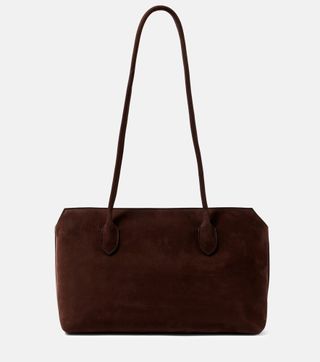 Terrasse Medium Suede Shoulder Bag