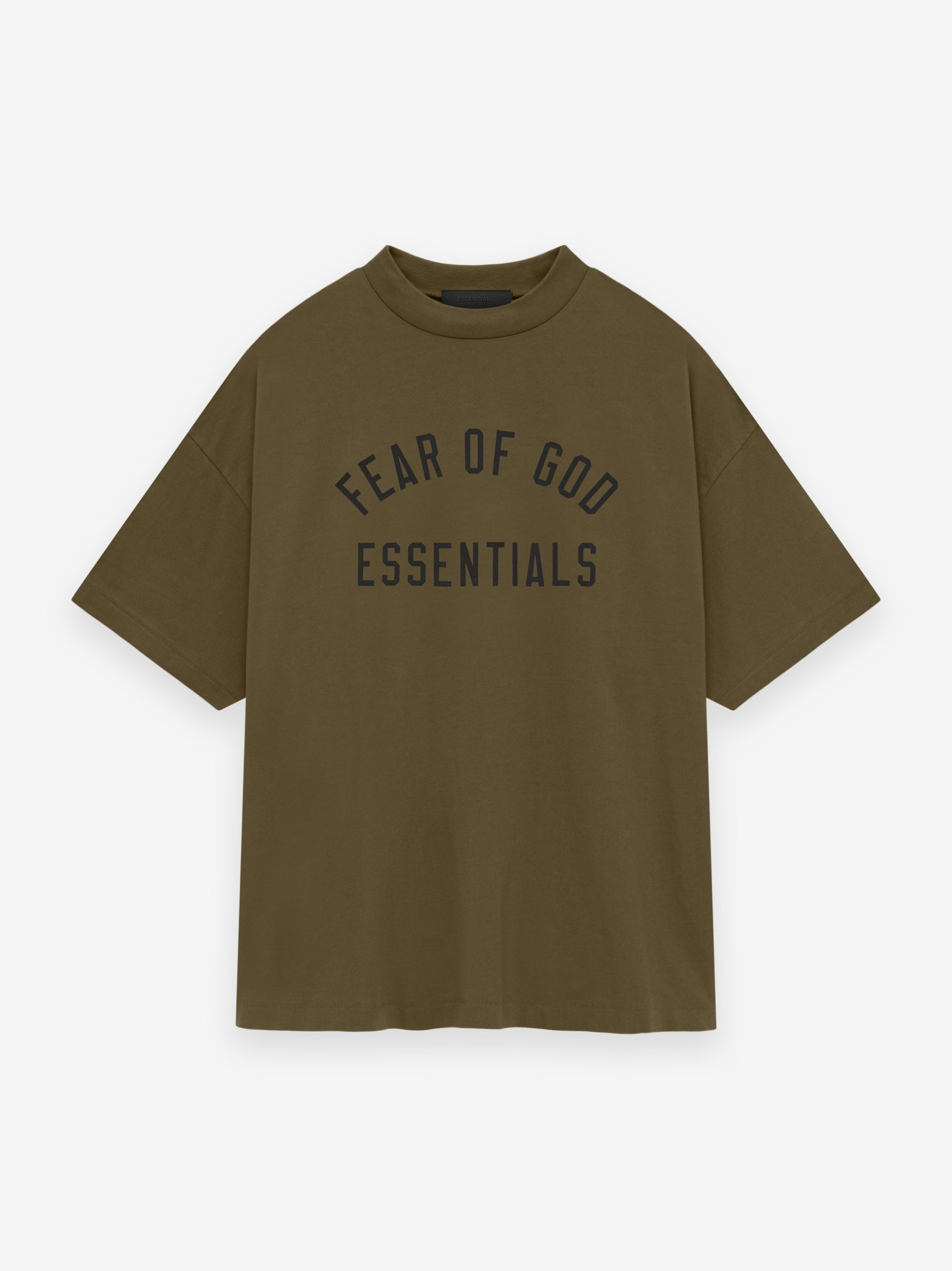 Jersey Crewneck Tee Olive / Xxs