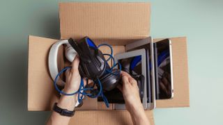 Box of electronic devices