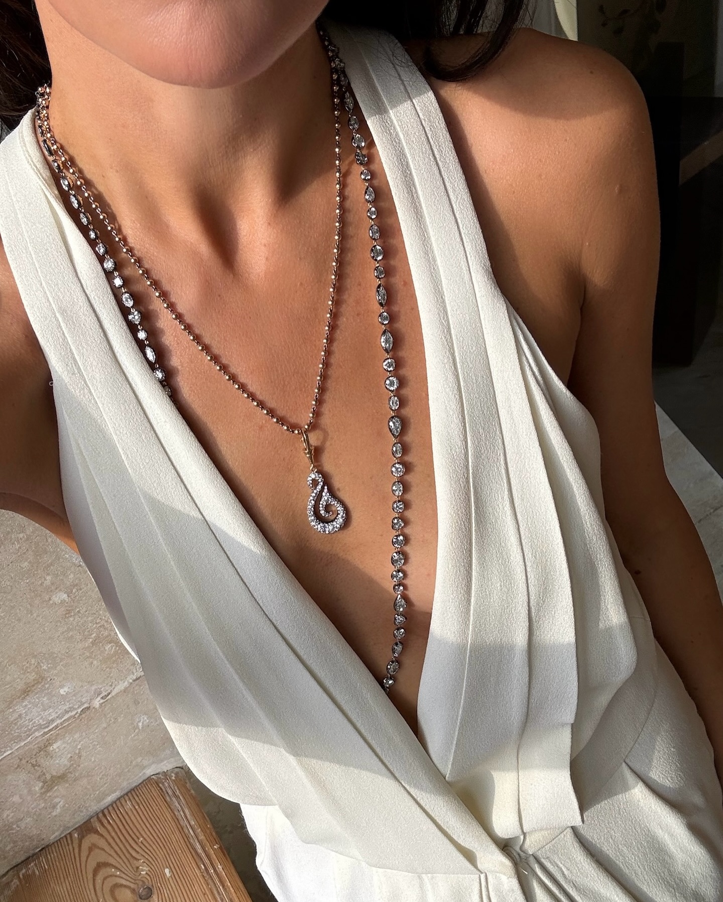 Jessica McCormack necklace.