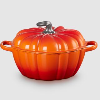 Le creuset cast iron pumpkin casserole