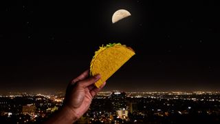  Celebrate the "Taco Moon" tonight (May 4) with a free crunchy taco from Taco Bell.