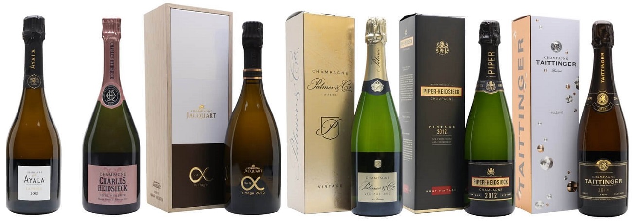 The Whisky Exchange DWWA Champagne bundle