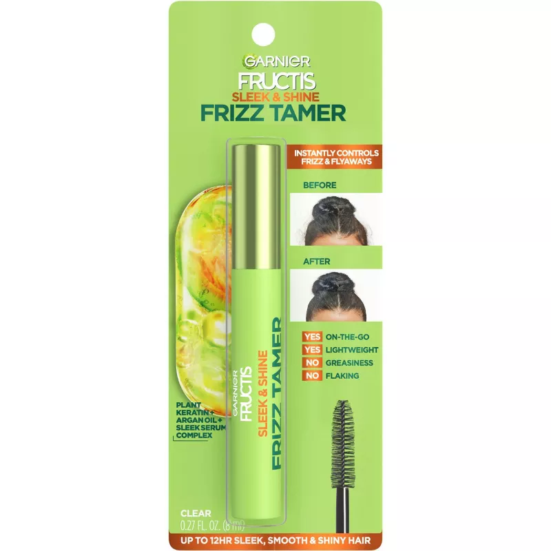Garnier Fructis Sleek &amp;amp; Shine Frizz Tamer Slick Back Hair Serum Wand - 0.27 Fl Oz