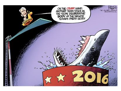 Political cartoon presidential election 2016 GOP Portman