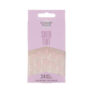 Elegant Touch False Nails Sheer Tint - Ballerina Pink