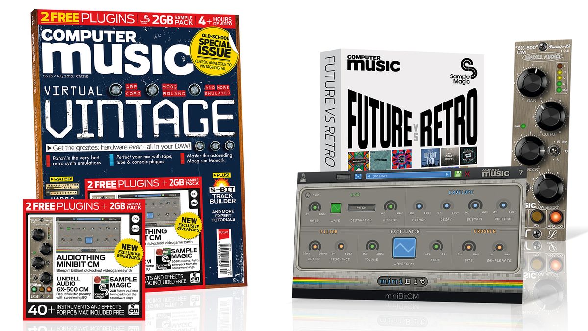 Computer Music issue 218 VIRTUAL VINTAGE July 2015 MusicRadar
