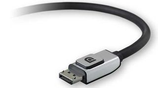 A DisplayPort connector