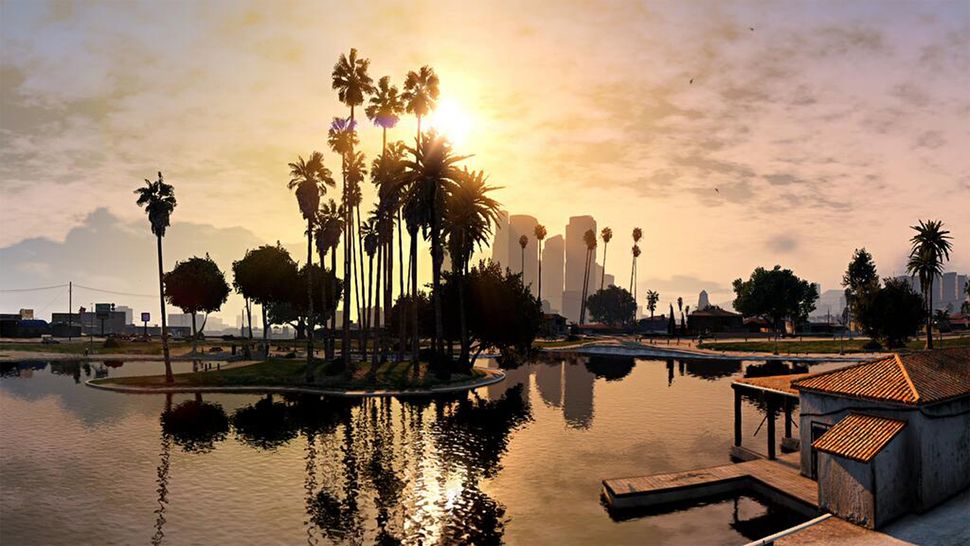 Amazing sunsets as seen in GTA 5 | GamesRadar+