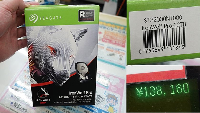 Seagate IronWolf 32 TB hard drive