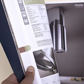 Stefano Menconi's practical brochure design for Air and Light's 2012 product catalogue features fold-out flaps