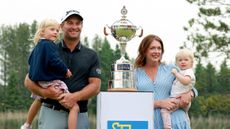 Ryan Fox and his family with the RBC Canadian Open trophy 