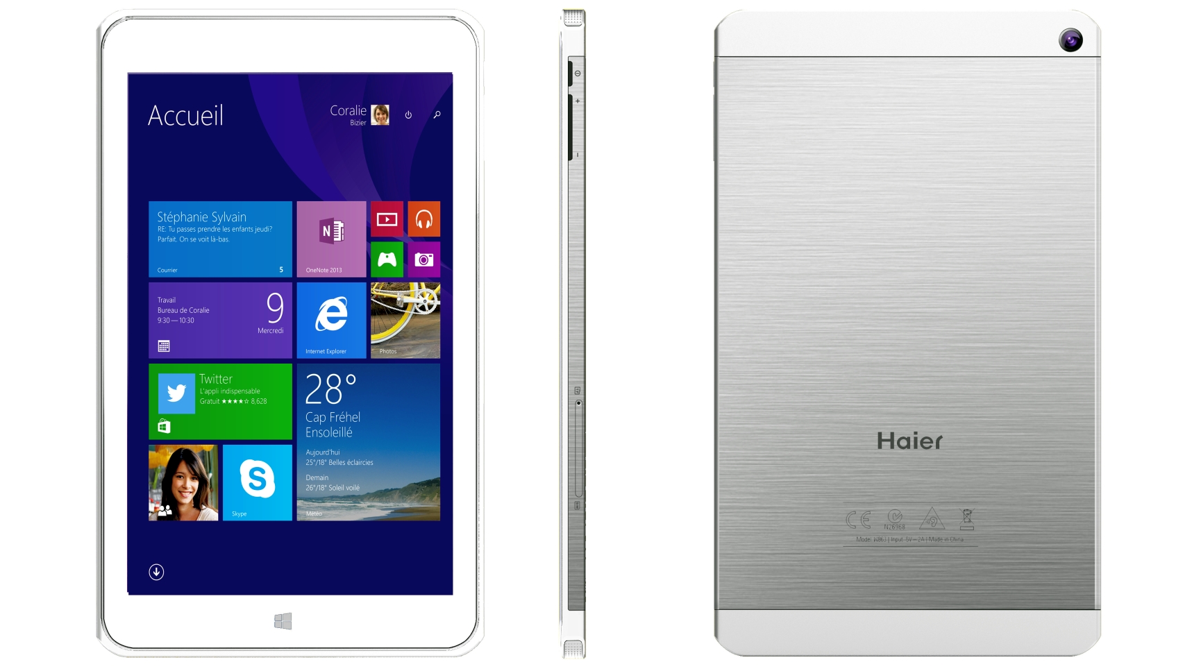 Ifa 14 Haier Unveils Yet Another 8 Inch Windows 8 1 Tablet Techradar