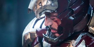 Iron Man injured in Iron Man 3
