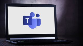 Microsoft teams on a laptop, representing an article about how to stop microsoft teams from opening on startup
