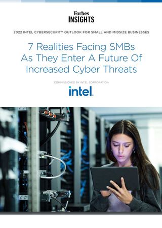 Whitepaper cover with female worker using a tablet stood in front of a server