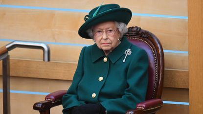 The Queen at the opening ceremony for the sixth session of the Scottish Parliament