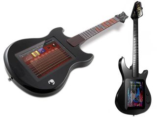 ION's Guitar Apprentice (left) and Behringer's iAxe Guitar are both on the way.