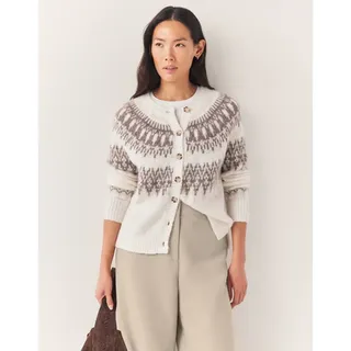 Fairisle Cardigan With Alpaca | Jumpers & Cardigans | the White Company