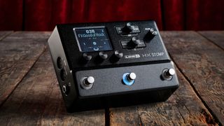 Small guitar store effects processor