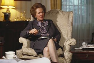 In 1985 when 'Last Train To Christmas' begins, Margaret Thatcher is British Prime Minister.