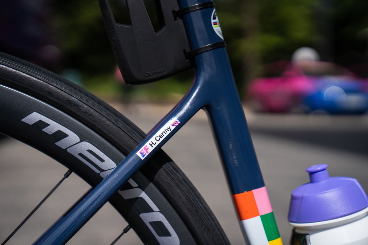 Hugh Carthy's Cannondale SuperSix Evo