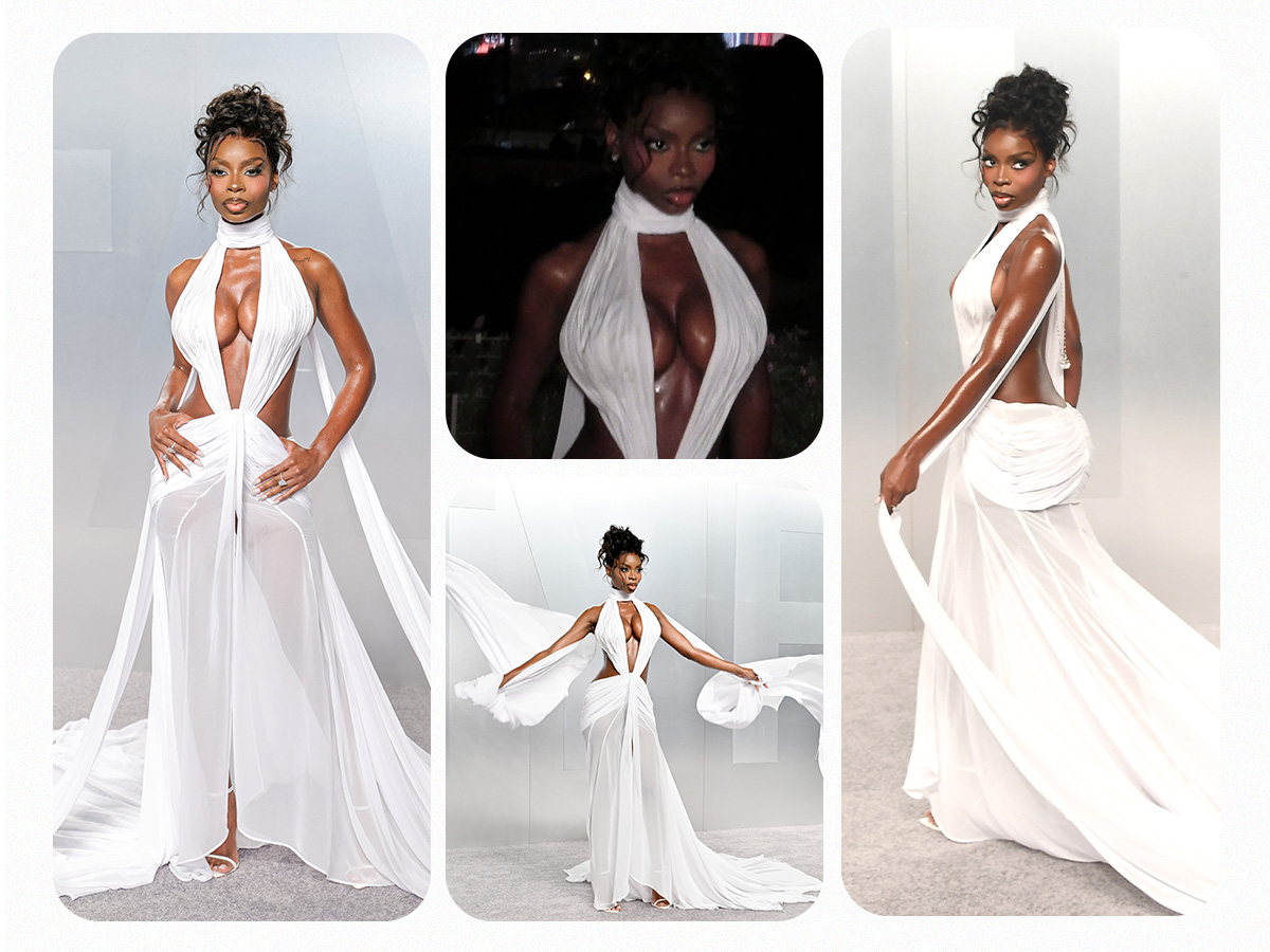 Olandria Carthen on red carpet