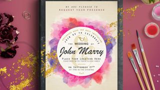 Wedding invite template