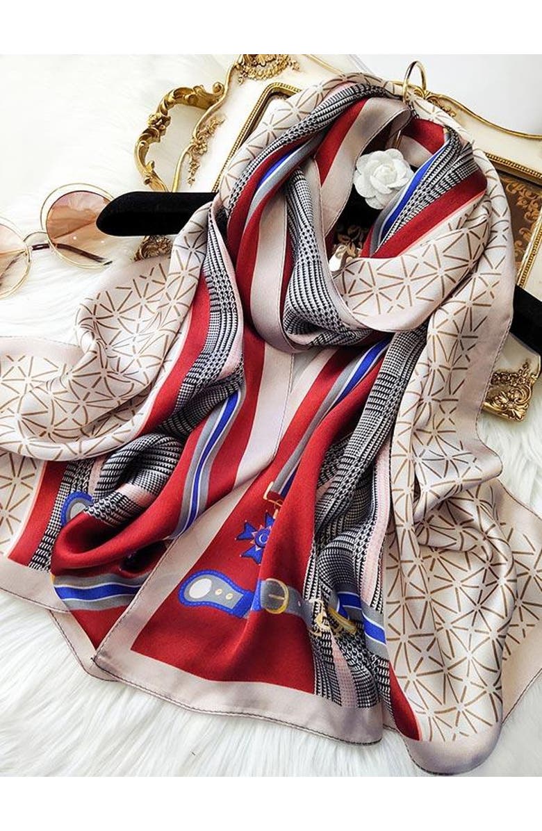 Long Silk Scarf