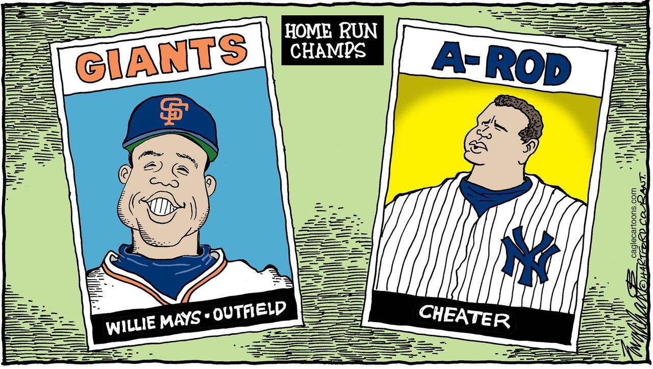 Editorial cartoon U.S. Baseball