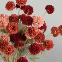 Hananona 12 Pcs Artificial Chrysanthemum Flowers
