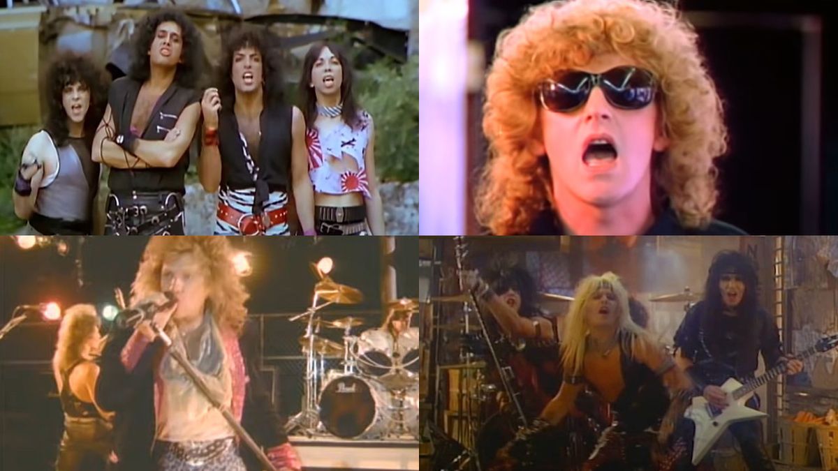 Kiss, Ian Hunter, Bon Jovi, Motley Crue music videos