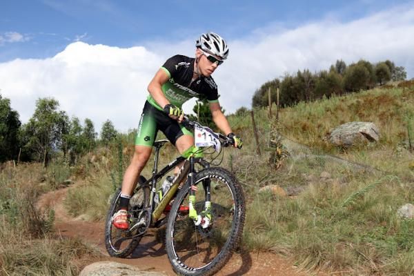 James Hanus in 8th in the U23 men's race