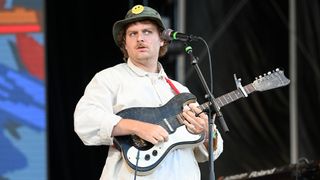 Mac DeMarco performs on Day 2 of Outside Lands Music And Arts Festival at Golden Gate Park on August 06, 2022 in San Francisco, California.