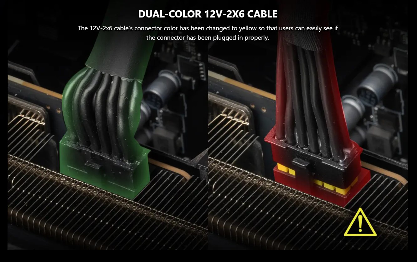 MSI Yellow Tipped Cables