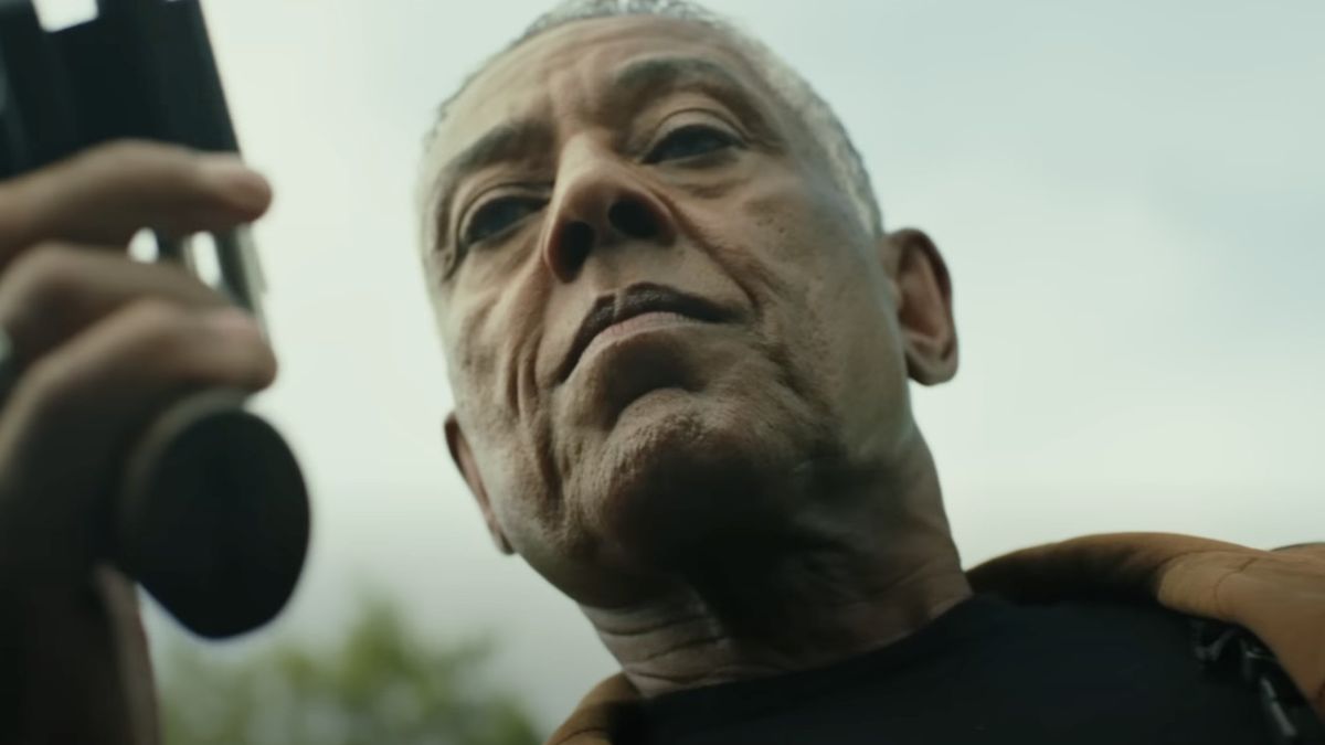 A mysterious gunman (Giancarlo Esposito) loads up in Captain America: Brave New World