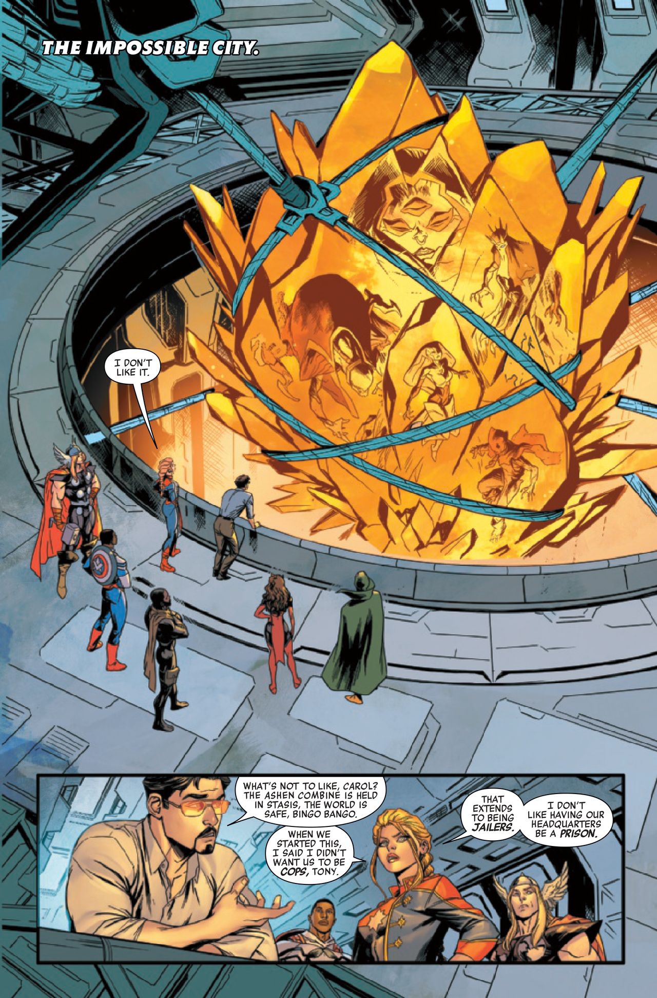 Art from Avengers #11