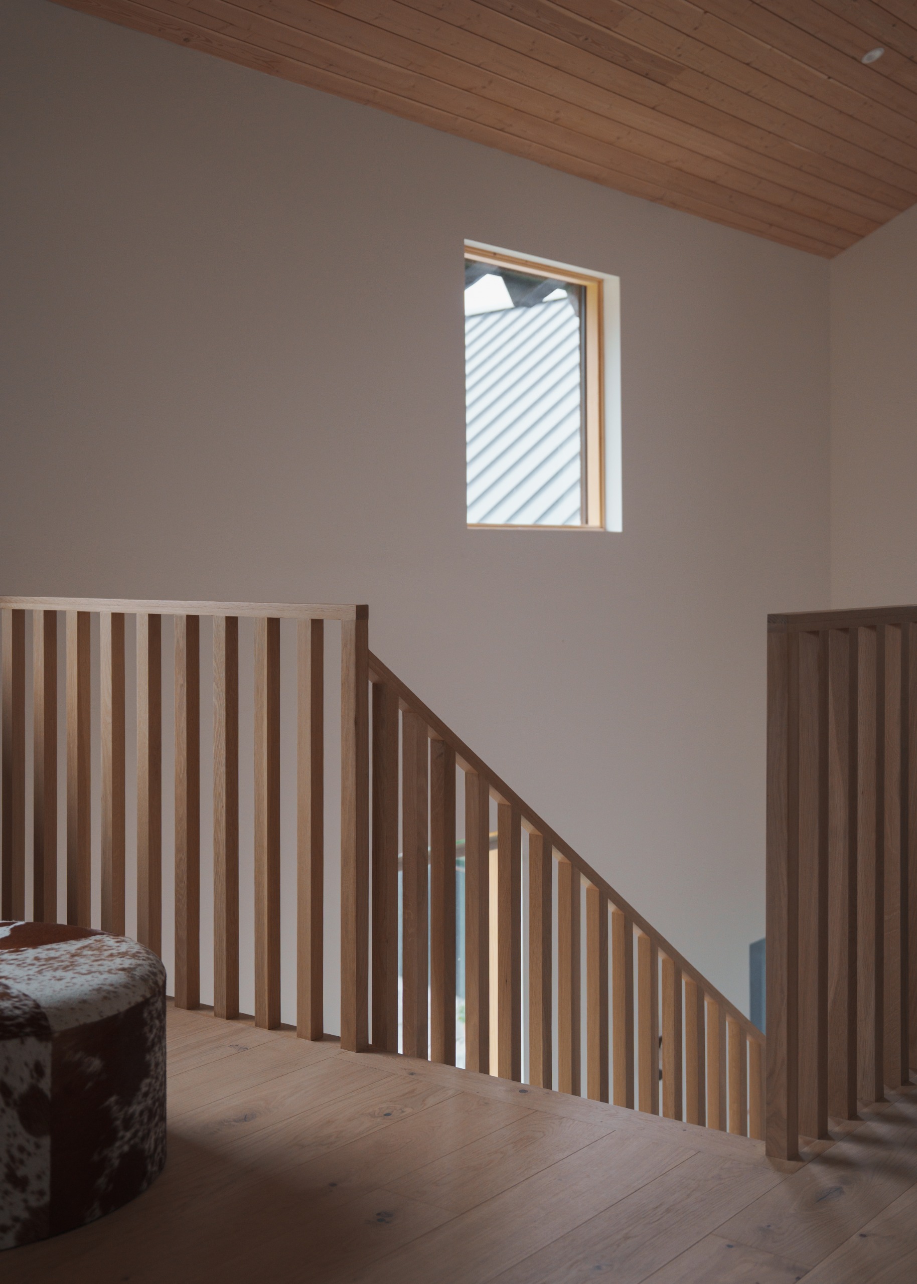 The first floor landing
