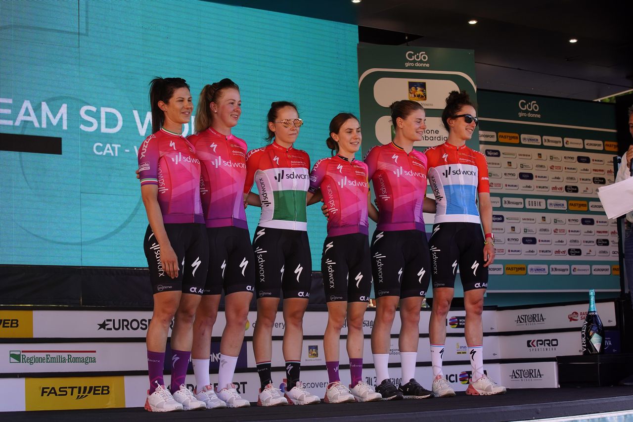 Tour de France 2022 - 109th Edition - Teams Presentation - Copenhagen - 29/06/2022 - Team SD Worx - photo Luca Bettini/SprintCyclingAgency&Acirc;&copy;2022