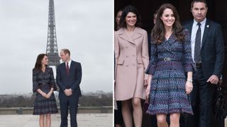 Prince William and Kate Middleton in Paris