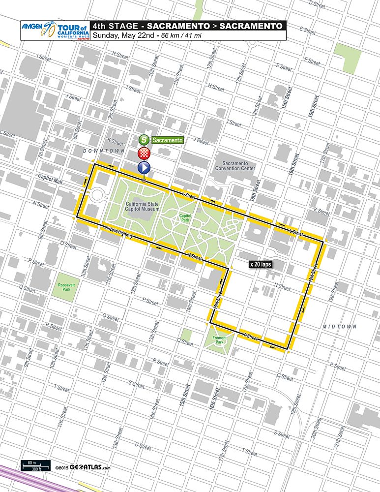 Stage 4 of the of the 2016 Tour of California Women's WorldTour