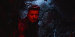 Jeremy Renner as Hawkeye in Avengers: Endgame