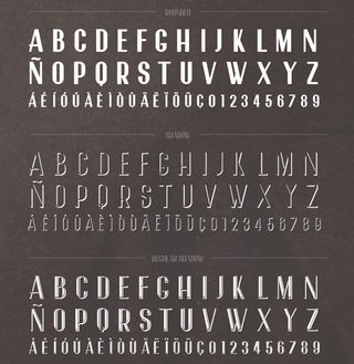 Free font: Garnata