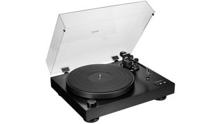 Audio-Technica AT-LP8X with lid on white background