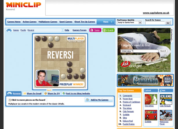 Miniclip game