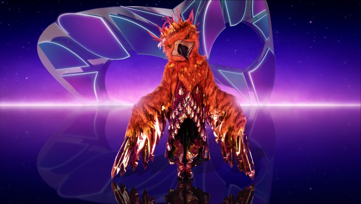 Phoenix costume for The Masked Singer UK