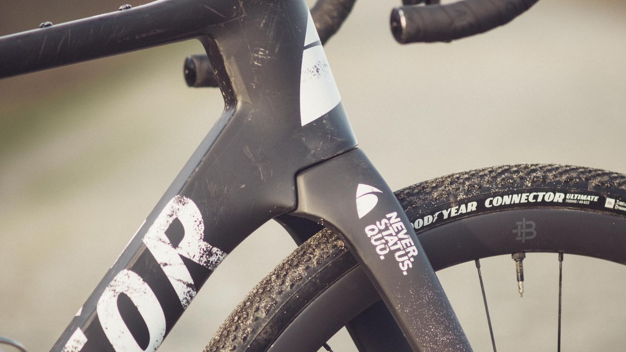 a black factor ostro gravel bike