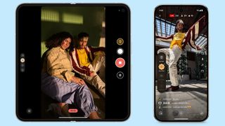 Pro 9 Fold dual screen recording & Pixel 9 connected cameras