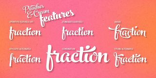 Peaches And Cream font